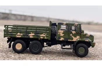FAW Jiefang MV3 Military Truck, green / yellow camouflage