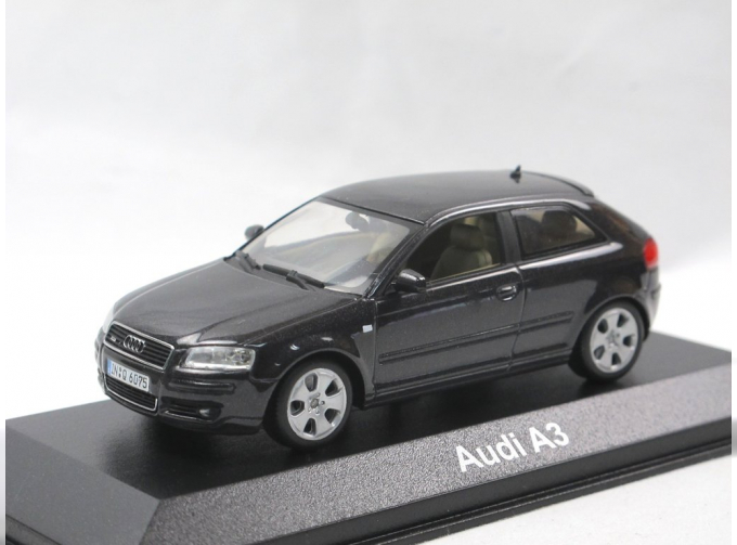 AUDI A3 3d (2005),phantom black metallic (черный металлик)