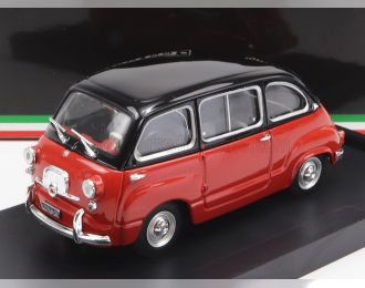 FIAT 600 D MULTIPLA (1960), RED BLACK