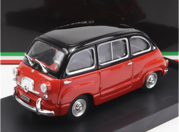 FIAT 600 D MULTIPLA (1960), RED BLACK