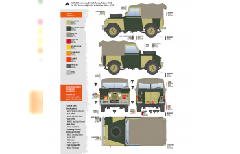 Сборная модель Внедорожник Land Rover 88 Series IIA