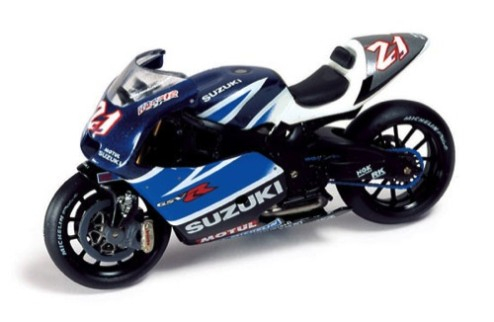 SUZUKI GSV-R #21 T.Hopkins (2003), blue