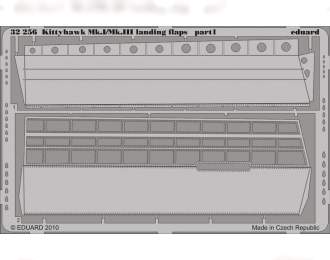 Фототравление для Kittyhawk Mk.I/Mk.III landing flaps  Hasegawa