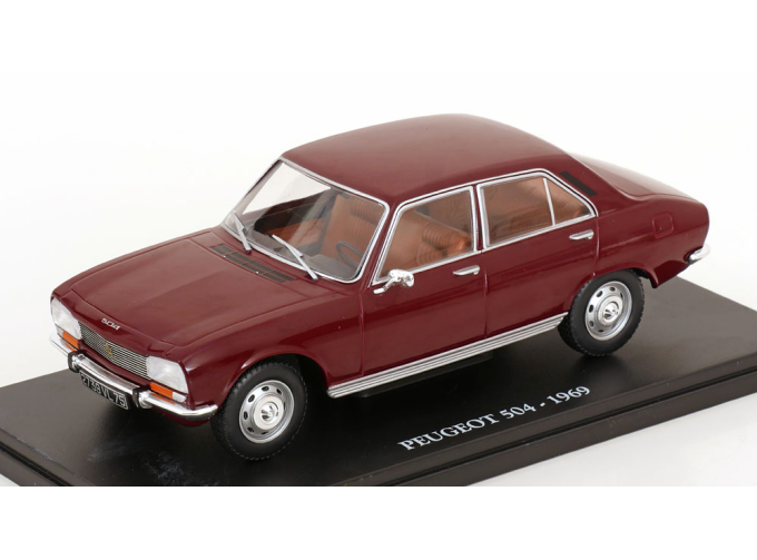 PEUGEOT 504 (1969), dark red