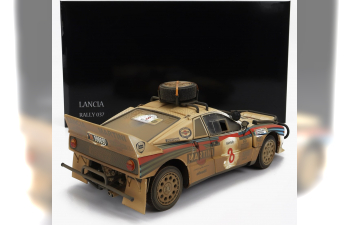 LANCIA 037 Martini (night Version) №8 Rally Safari Nenya (dirty Version) (1985) A.Bettega - M.Perissinot, White Blue Red