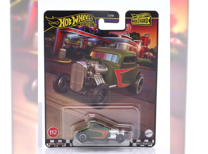 FORD Hot Rod (1932), green/red