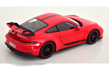 PORSCHE 911 (992) GT3 (2022), red black