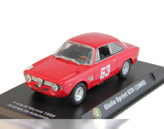 ALFA ROMEO Giulia Sprint GTA (1965), red