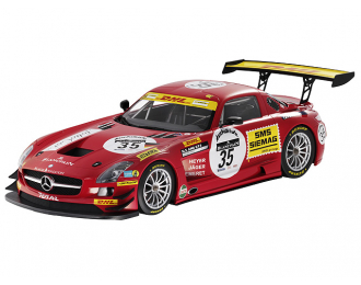 MERCEDES-BENZ SLS AMG GT3 Black Falcon Heyer-Jäger-Lemeret, red