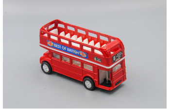 London Bus, red "Best of British"
