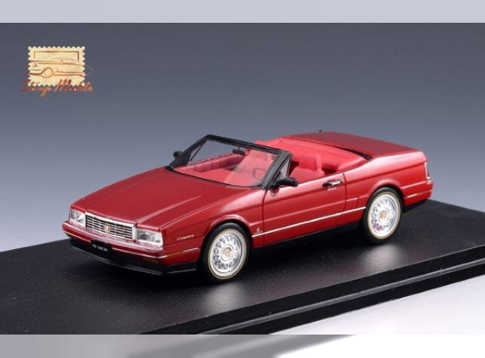 CADILLAC Allante (открытый) 1993 Pompeian Red Metallic