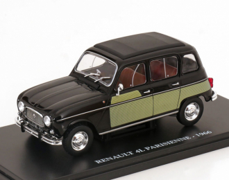 RENAULT 4L Parisienne 1966, Auto Vintage, black / green