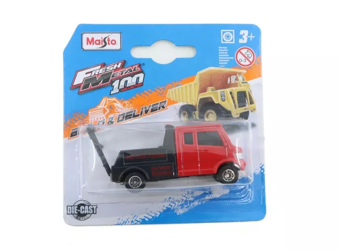 Эвакуатор, черный/ красный