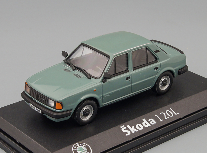 SKODA 120L (1984), gray blue