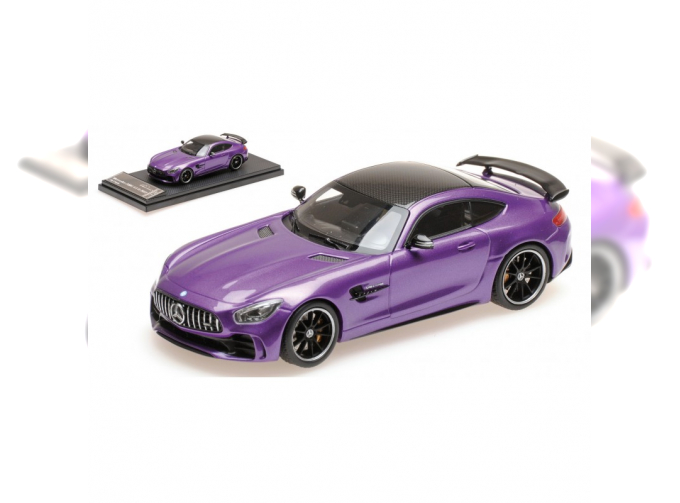 Mercedes AMG GT R (2017), purple metallic