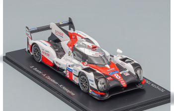 TOYOTA TS050 Hybrid -Toyota Gazoo Racing #8, white / red / black