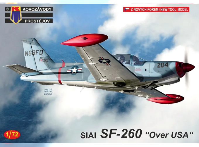 Сборная модель Самолёт SIAI SF-260 „Over USA“