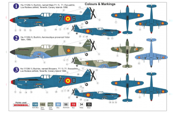 Сборная модель Истребитель HA-1112M-1L Buchón „In Camouflage“