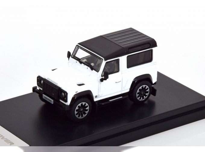 LAND ROVER Defender 90 Works V8 (2018), white black