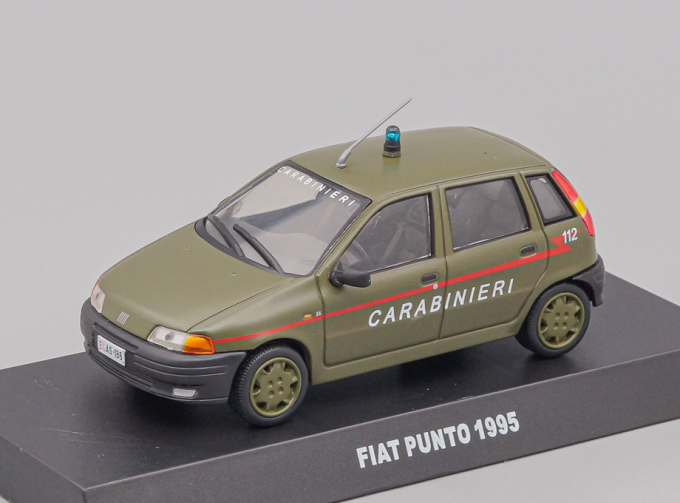 FIAT Punto Carabinieri (1995), military green