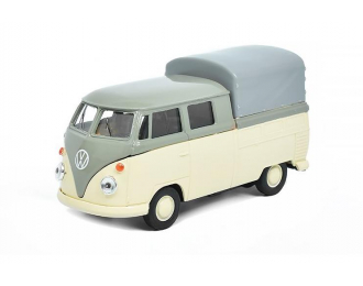 VOLKSWAGEN T1 Double Cabin Pick Up, beige/grey