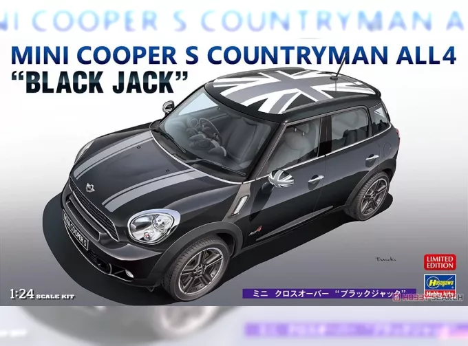 Сборная модель MINI Cooper S Countryman All4 Black Jack (2012)