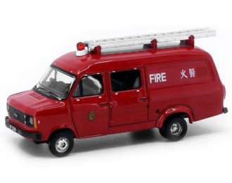 FORD Transit Light Rescue Unit F311 Hong Kong FSD (1980), red