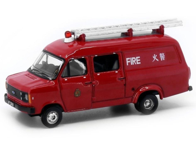 FORD Transit Light Rescue Unit F311 Hong Kong FSD (1980), red