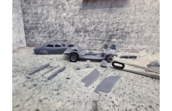 Сборная модель Ford Falcon из фильма Mad Max 1 1979 года (Interceptor)