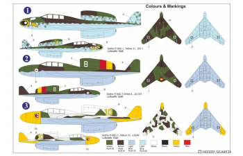 Сборная модель Gotha P.60C-1 Luftwaffe 46