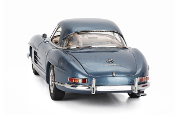 MERCEDES-BENZ 300SL Roadster Spider Hard-Top Closed (W198) (1954), light blue