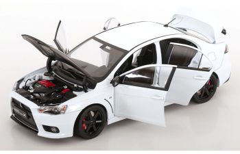 MITSUBISHI Lancer Evo X, white carbon