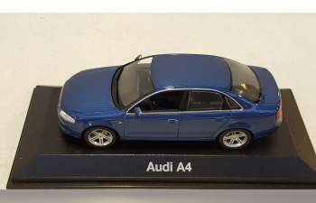 AUDI A4 (2004), mauritiusblau (синий металлик)