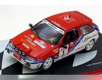 CITROEN ZX 16V 1 Rally San Froilan Luis Climent - Jose Antonio Munoz (1996), red