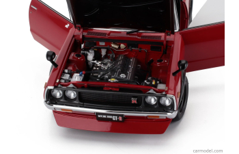NISSAN Skyline 2000 Gt-r (kpgc110) Tuned Version Coupe (1973), Red Black