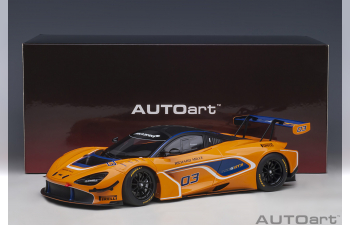 McLAREN 720S GT3 Presentation Car #03, orange