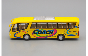 Автобус Coach, yellow