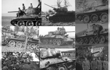 Декаль для T-34-76 выпуск УЗТМ Part I