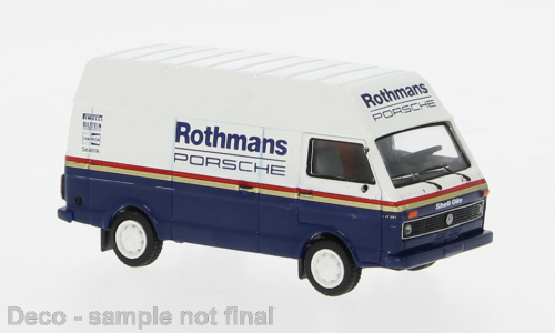 VOLKSWAGEN LT Hochraum-Kasten Rothmans-Porsche (1975), blue/white