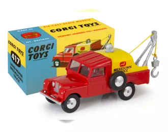 LAND ROVER Breakdown Truck (1960), red/yellow