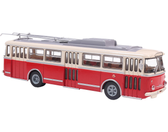SKODA9 TR (1962), beige / red