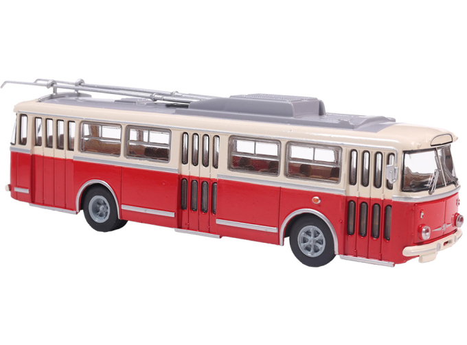 SKODA9 TR (1962), beige / red
