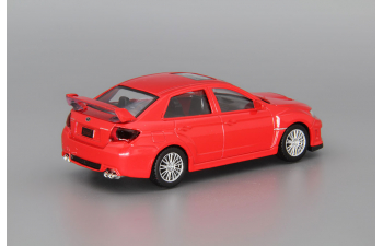 SUBARU Impreza WRX STI, red