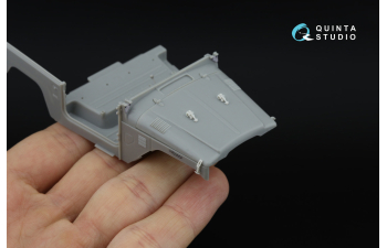 3D Декаль интерьера кабины Toyota FJ43 Land Cruiser series (AK Interactive) (с 3D-печатными деталями)