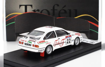 FORD Sierra Rs Cosworth №22 Rally Tour De Corse (1987) Jean Pierre Rouget - Pascal Bouhours, White Red