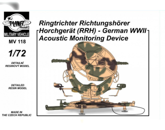 Сборная модель Ringtrichter Richtungshorer Horchgerat (RRH) – German WW2 Acoustic Monitoring Device