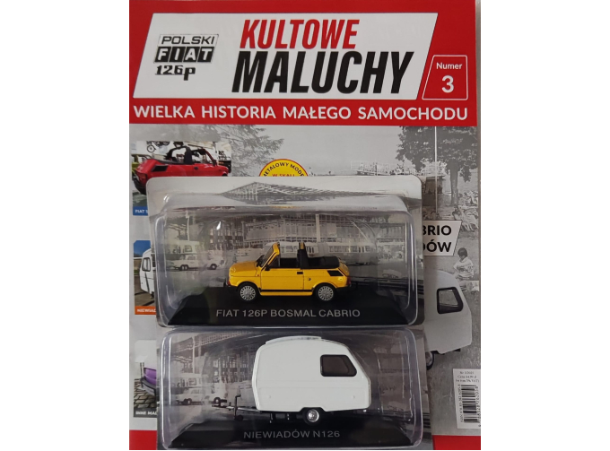 FIAT 126P Bosmal Cabrio + Niewiadow N126, Kultowe Maluchy