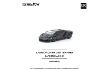 LAMBORGHINI Centenario, carbon/blue