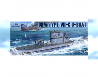 Сборная модель Немецкая подводная лодка DKM Type VII-C U-Boat