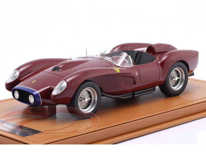 FERRARI 250 TR Straßenversion (1958), Mugello red / blue nose